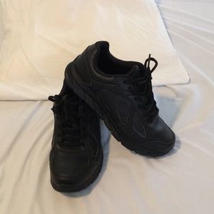 Leather Black work shoes